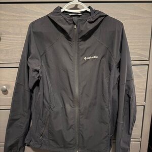 Columbia Women’s Black Hooded spring Jacket